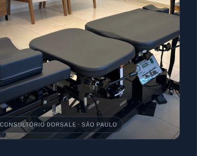 Mesa de Flexo-Distração utilizada pelo Consultório Dorsale
